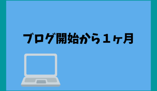 ブログを開始して１ヶ月の状況｜Googleアドセンスに落ちた