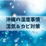 沖縄の湿度事情 湿気カビ対策