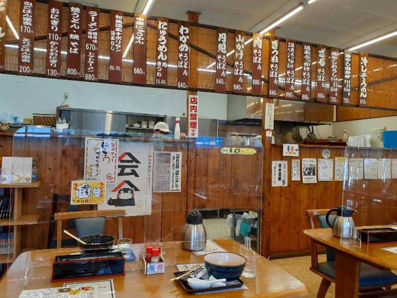 肥後そう川本店の店内の様子