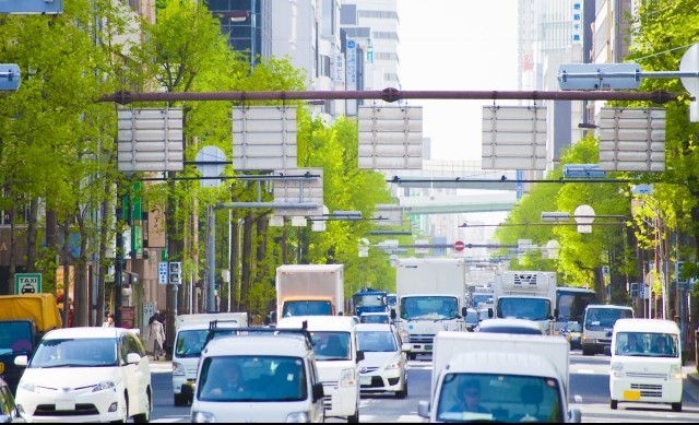 車の渋滞