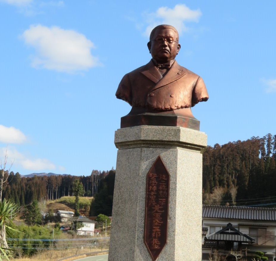 北里柴三郎の銅像