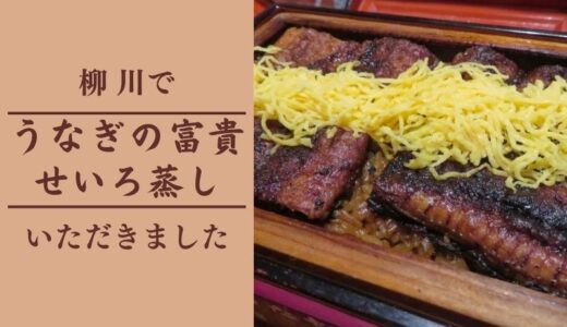 【柳川】うなぎの富貴（ふうき）上せいろ蒸しを食べた口コミ（感想・レビュー）を紹介します