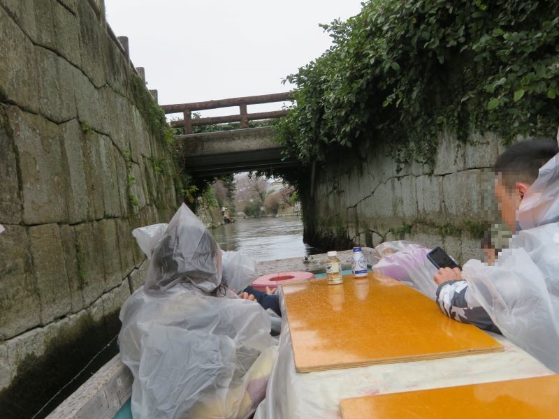 水郷柳川観光のこたつ付きの船