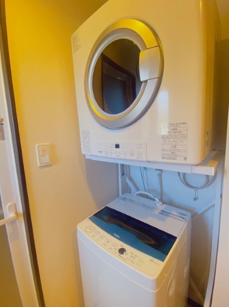コハラホテルの洗濯乾燥機