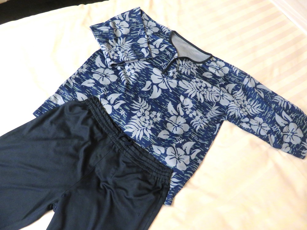 ベッセルホテル石垣島のパジャマ