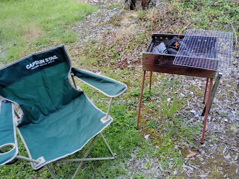 コテージ山霧のバーベキューセット