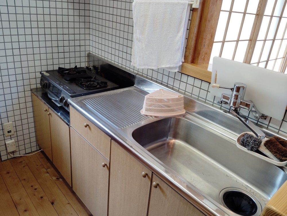コテージ山霧のキッチン