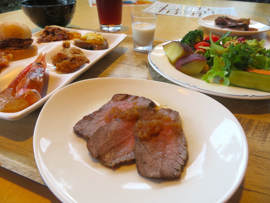 シーガイア「パインテラス」でのディナービュッフェ