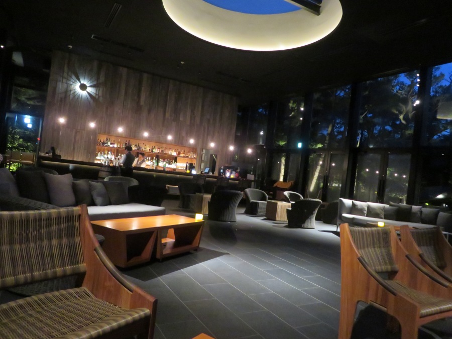 シーガイア「KUROBAR」の店内の様子