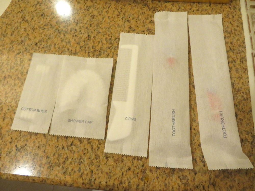 ハノイホテルのアメニティ