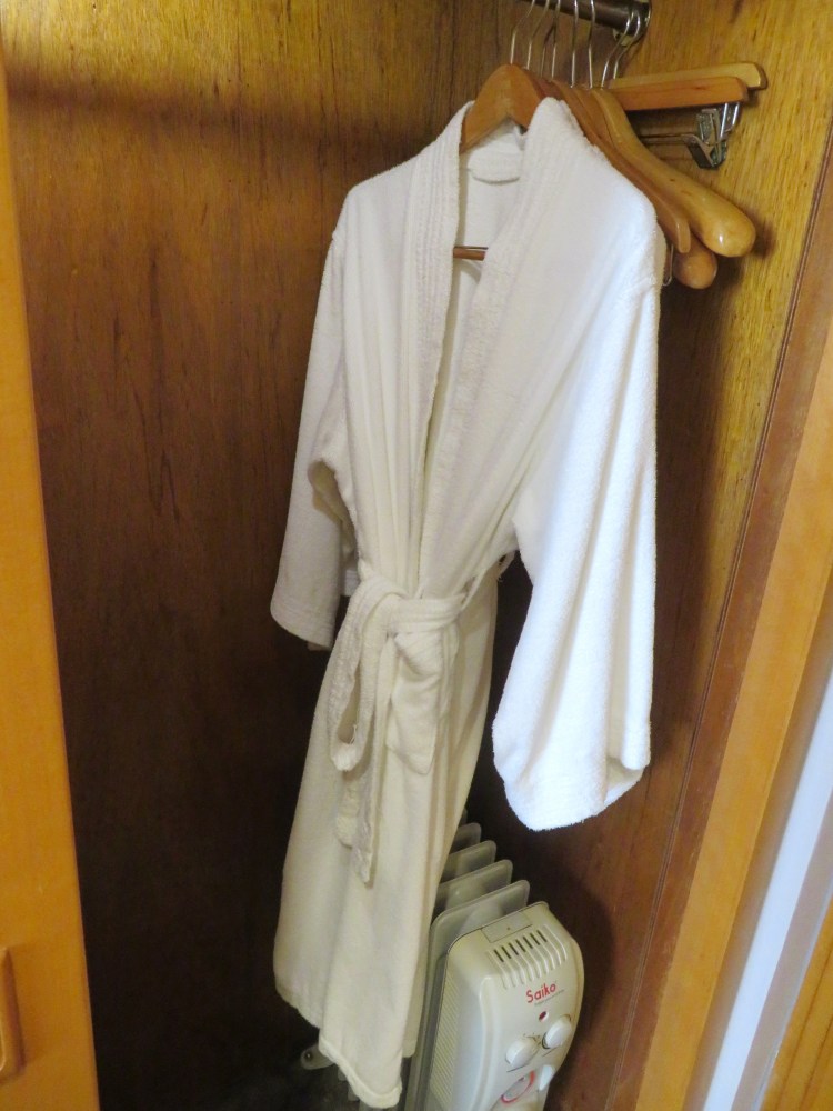 ハノイホテルのバスローブ