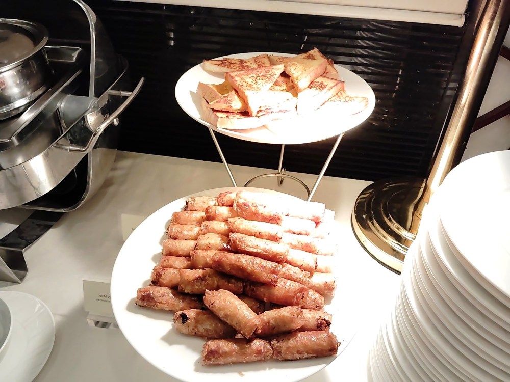 ハノイホテルの朝食ビュッフェ