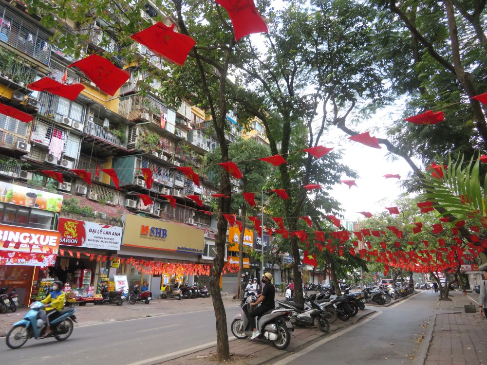 ハノイホテル周辺の様子