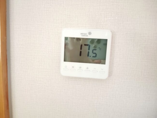 ハノイホテルの客室の空調