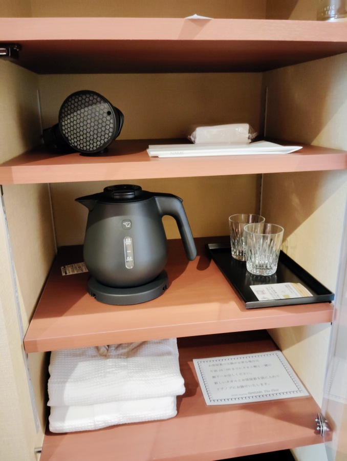 ホテルグランビュー石垣The Firstの客室備品