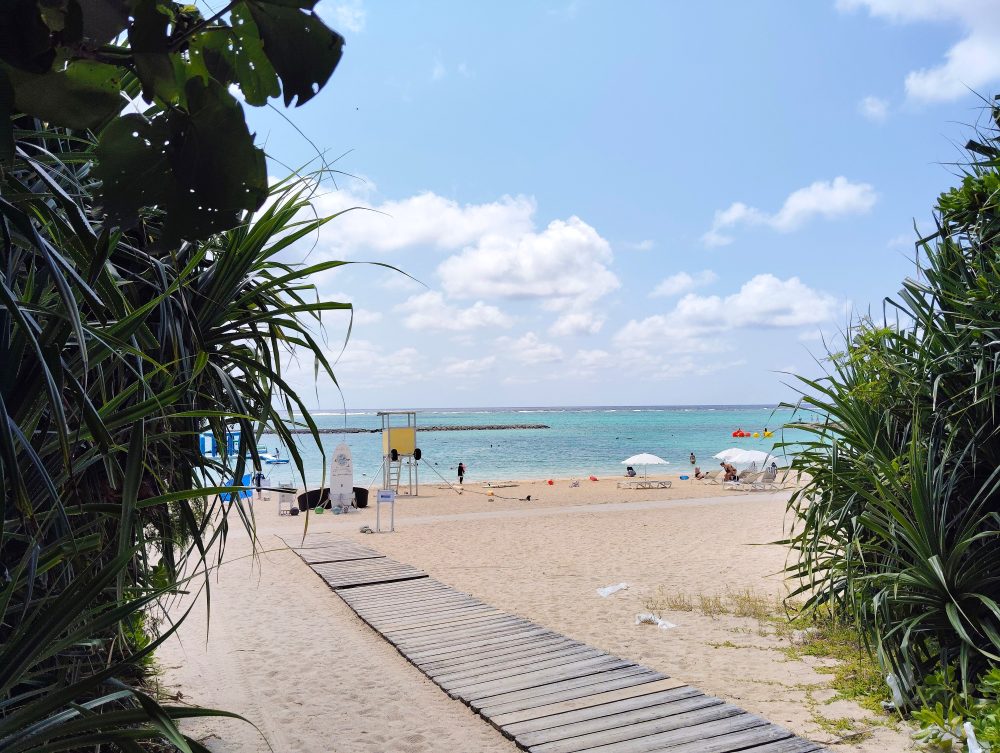 4月の石垣島マエサトビーチ