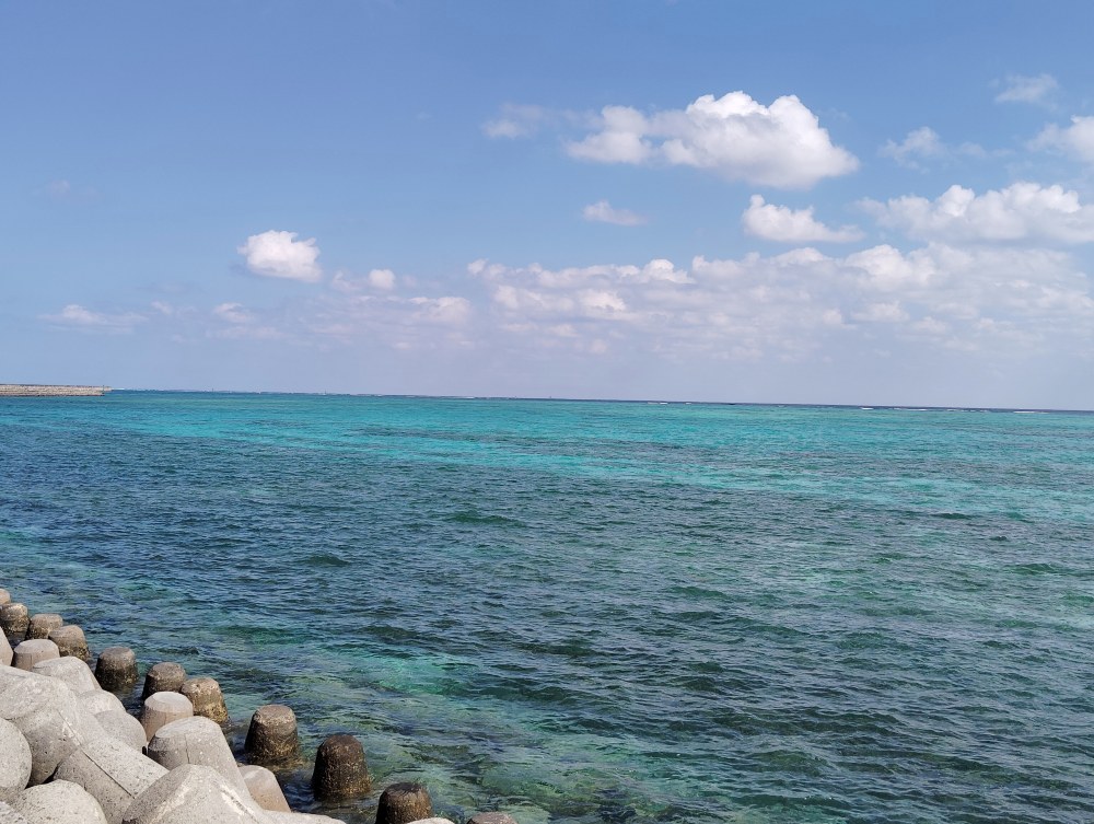 4月の石垣島の海