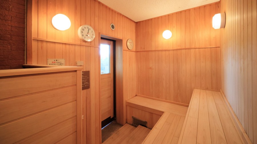 アートホテル石垣島の大浴場男湯のサウナ